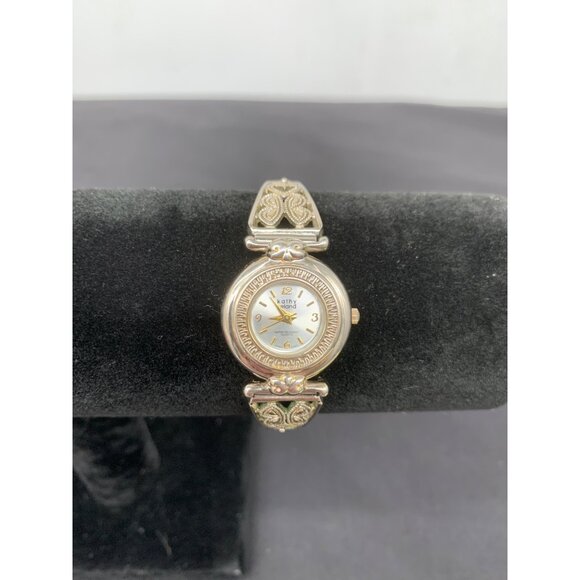 Kathy Ireland Watch New Battery Working Butterfly Metal Stretch Band - Picture 1 of 5